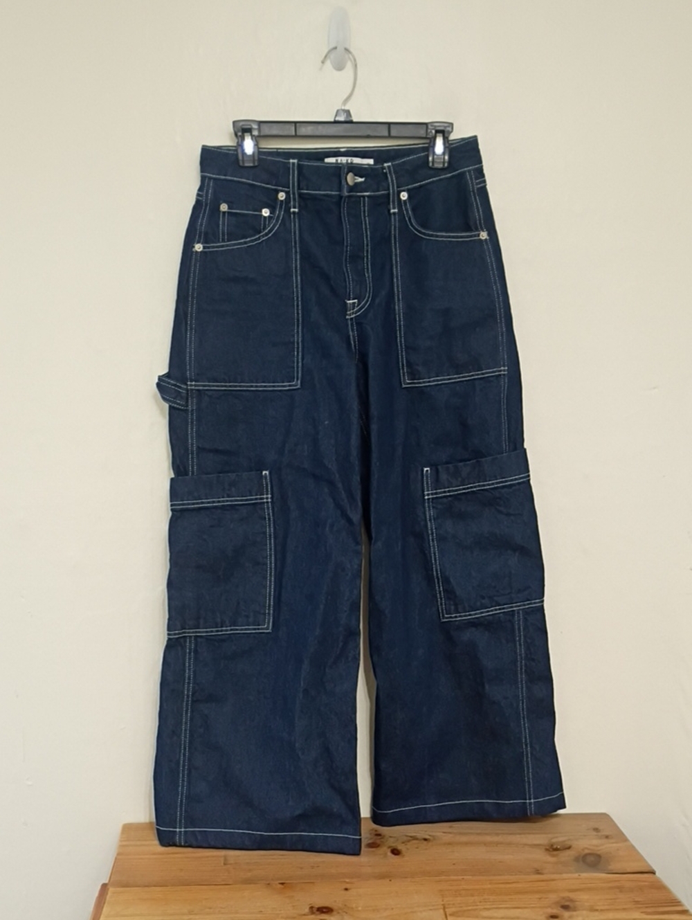 NAKD Denim Wide Leg Painter Jeans Fits Size 29